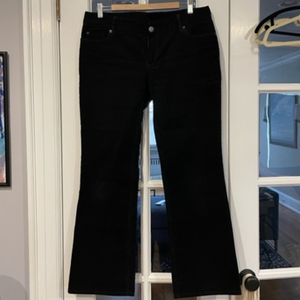 JCrew black corduroy pants